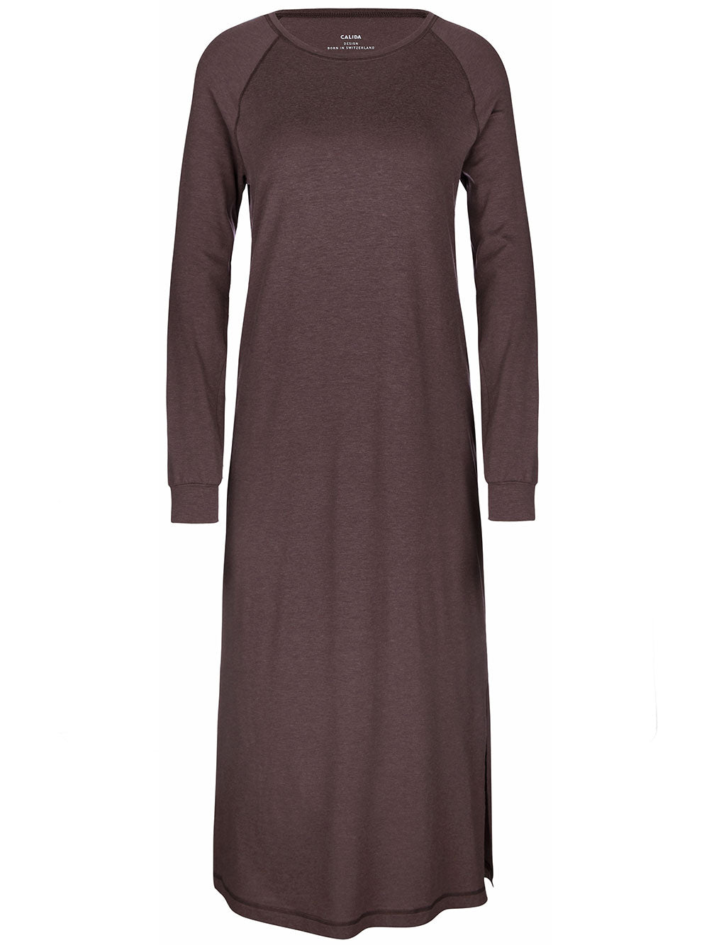 Camicia Da Notte Brown Lyocell | Pigiama
