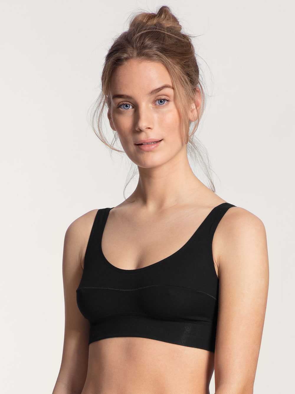 Bustier Black Cotton | Intimo
