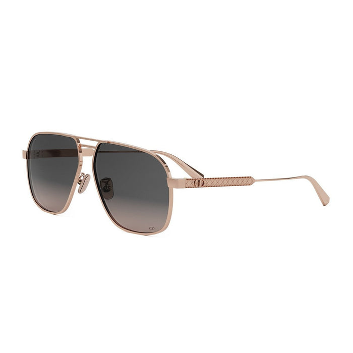 Diorcannage A3u Gold Metallo Sunglasses