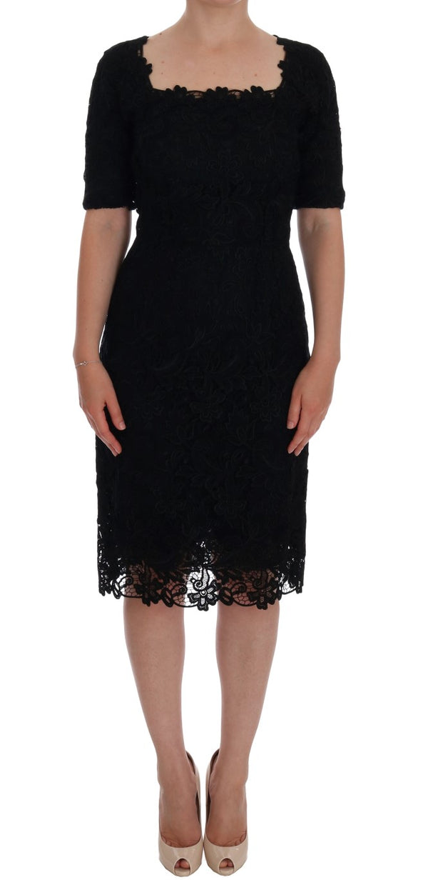 Dolce & Gabbana 20% Cotton dress in black