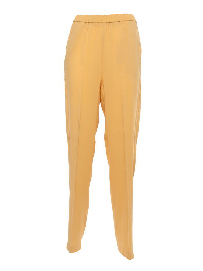 Orange trousers Viscose Elastane Pant