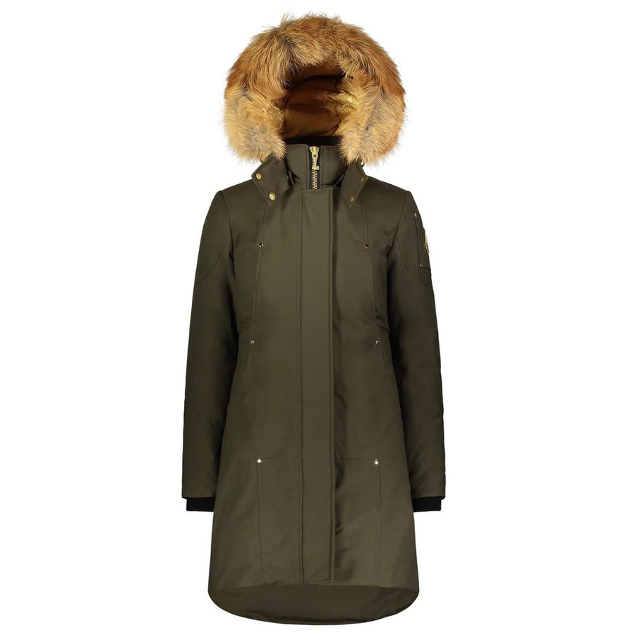 Moose Knuckles Cotton coat in green