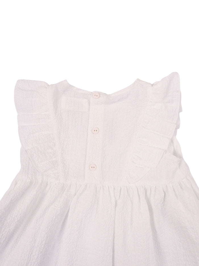 Sleeveless Dress White