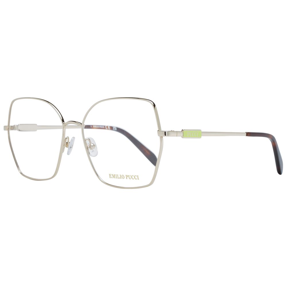 Gold Metal Glasses (frames) Accessory