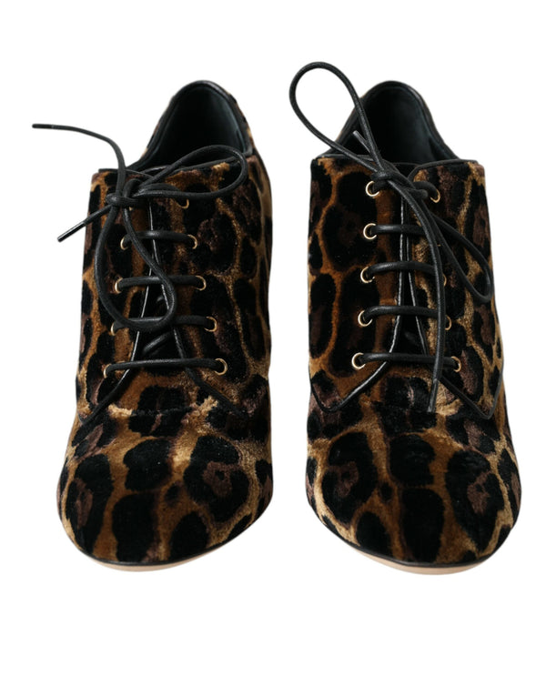 Dolce & Gabbana 90% Viscose 10% Leather boot in brown