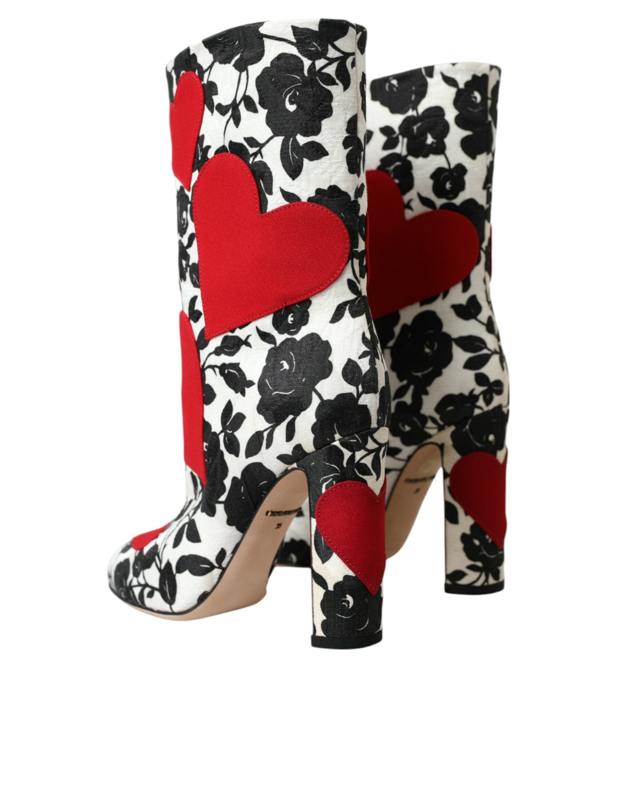 Dolce & Gabbana Leather boot in multicolor — view 3