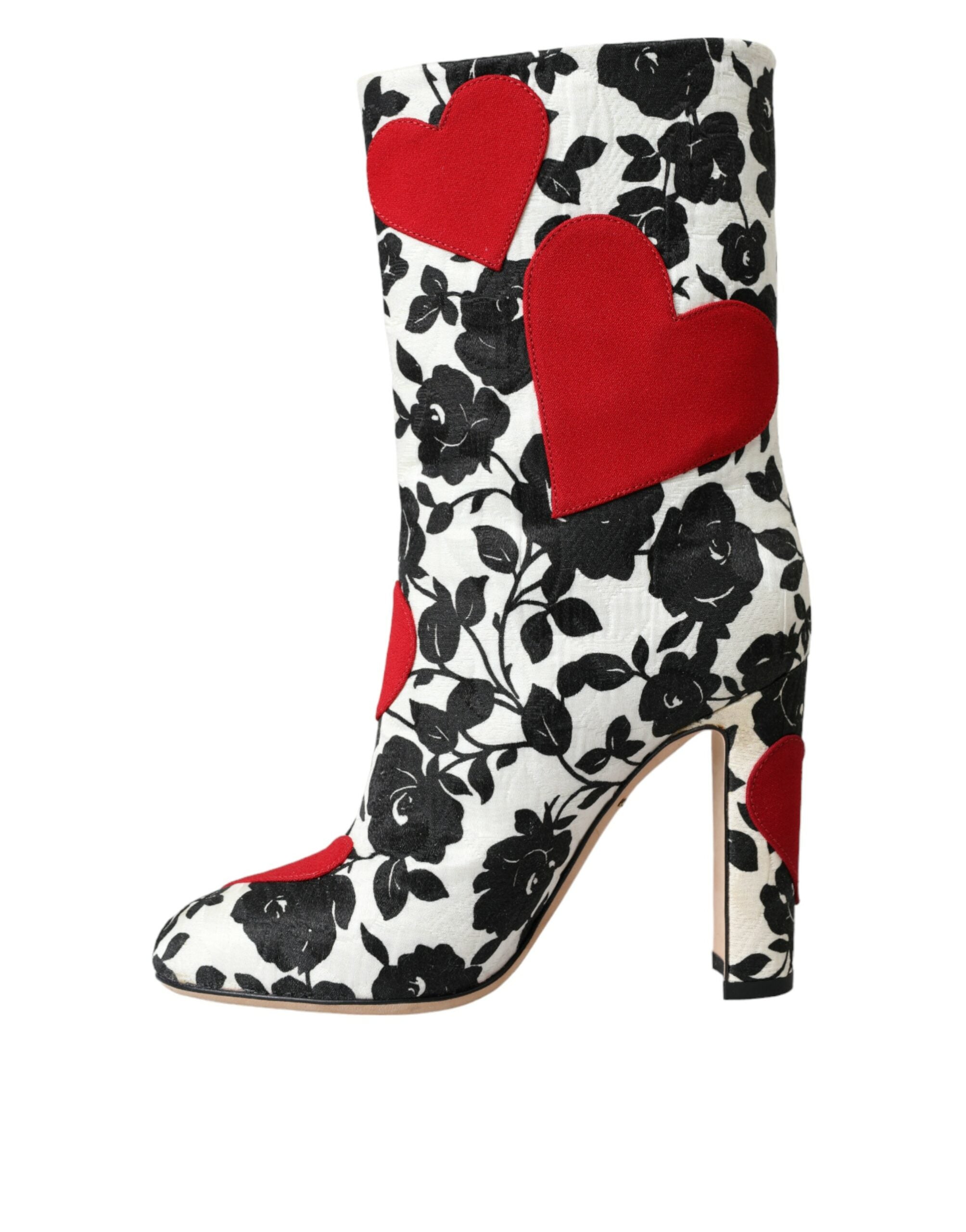 Dolce & Gabbana Leather boot in multicolor — view 4