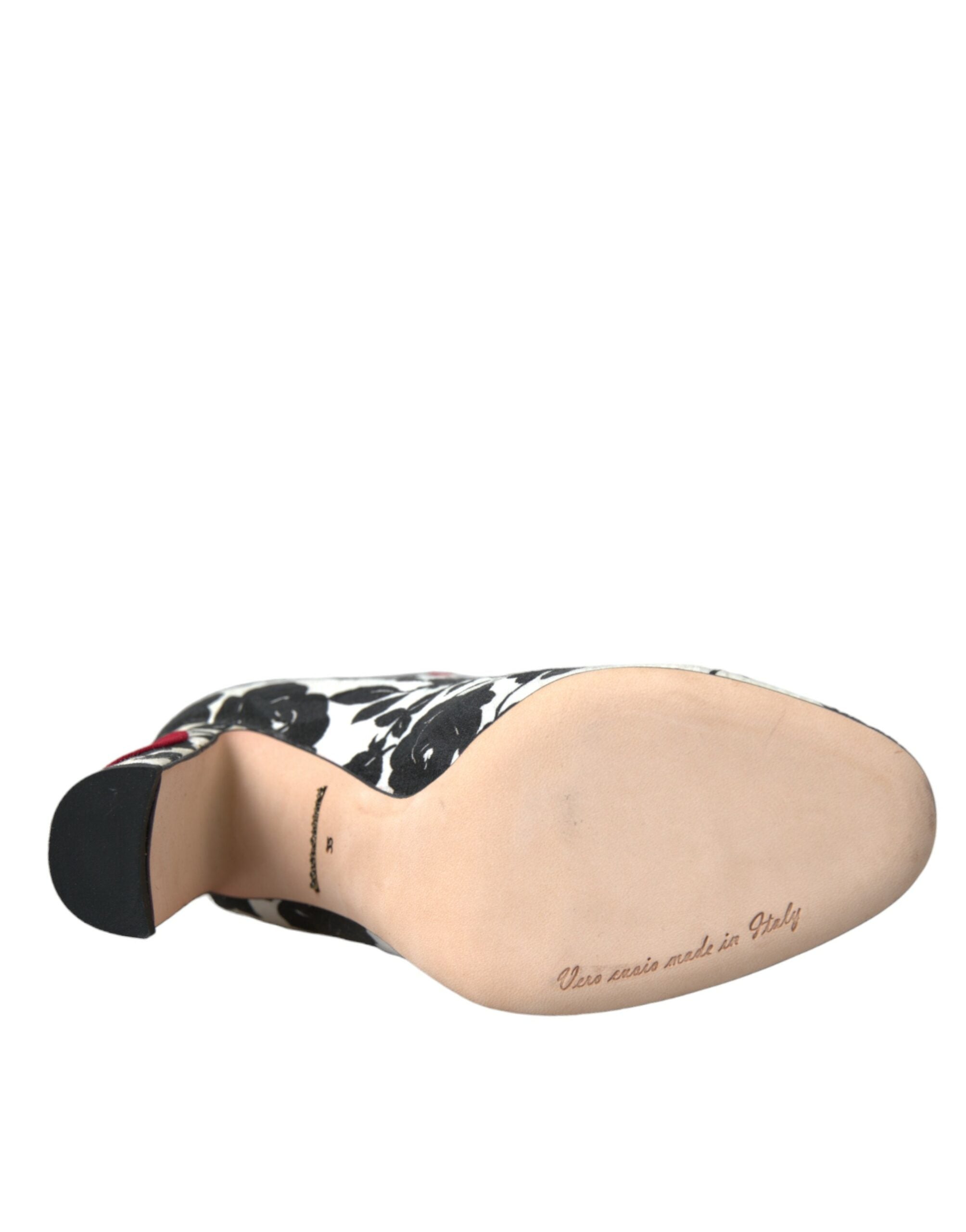 Dolce & Gabbana Leather boot in multicolor — view 6
