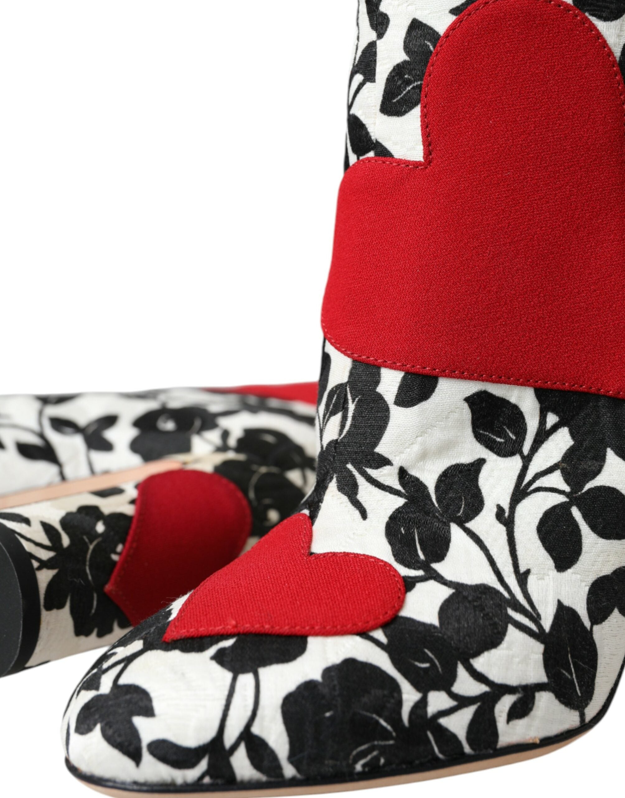 Dolce & Gabbana Leather boot in multicolor — view 7