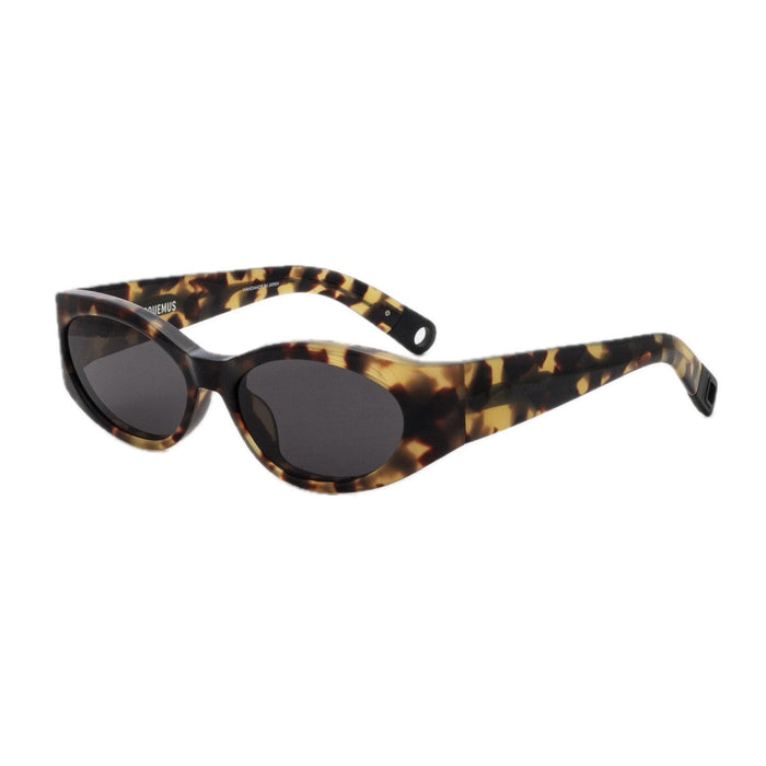 Jacquemus Les Lunettes Jac4 Ovalo Linea Sculptures Brown Acetato Sunglasses