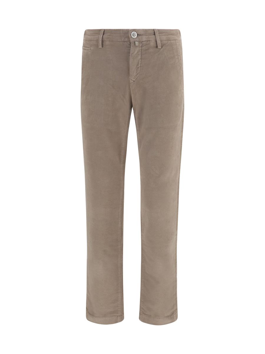 Bobby Slim Chino Pants Stretch Cotton Gabardine B75 Cotton; Elastane