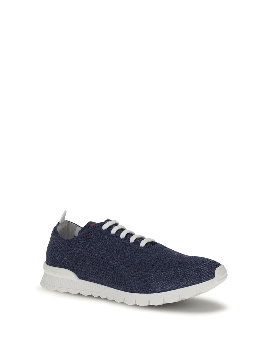 Fabric Sneakers Indigo Upper: Trainers
