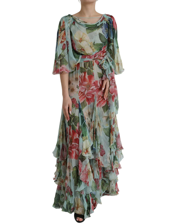 Dolce & Gabbana 100% Silk dress in blue