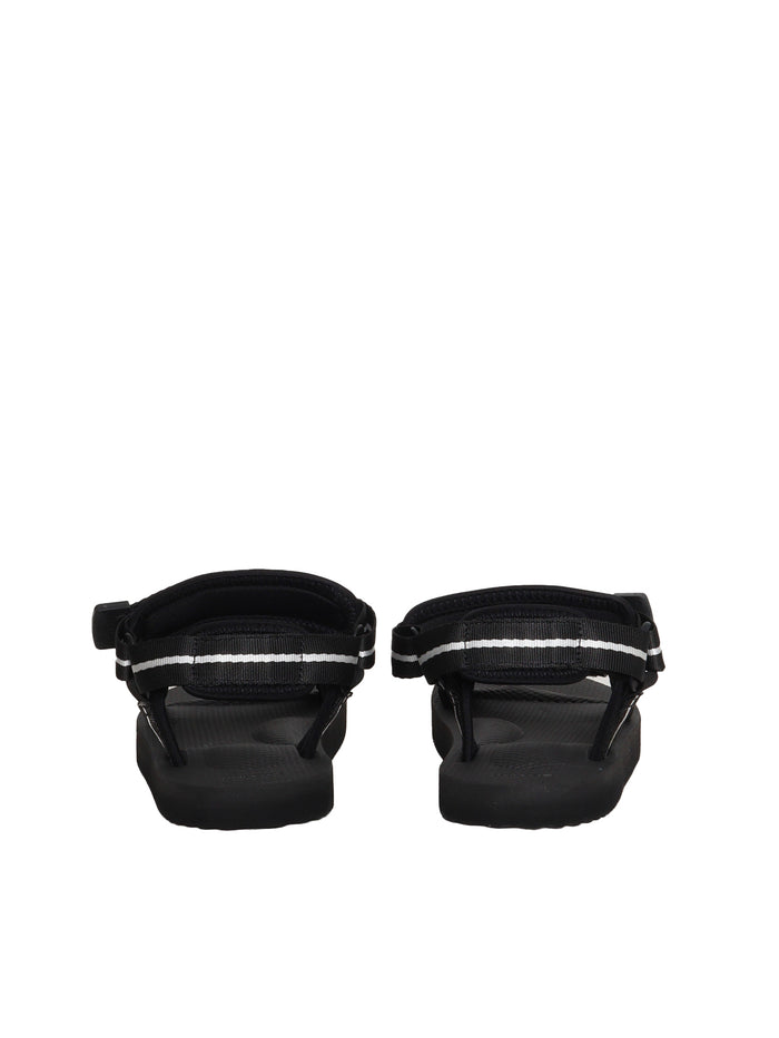 Black sandals Polyamide Sole Rubber