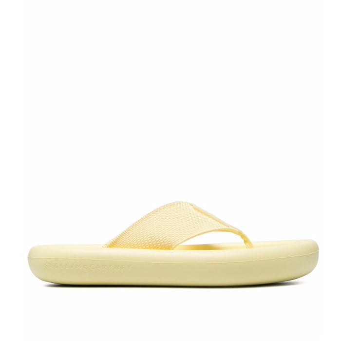 Stella Mccartney Air Slides Yellow Polyamide