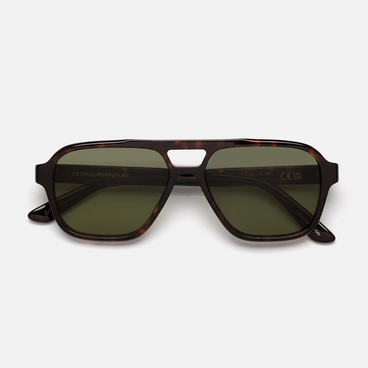 Retrosuperfuture Maneval Havana Brown Acetato Sunglasses