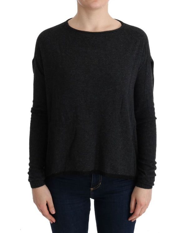 Costume National 62% Viscose sweater in gray