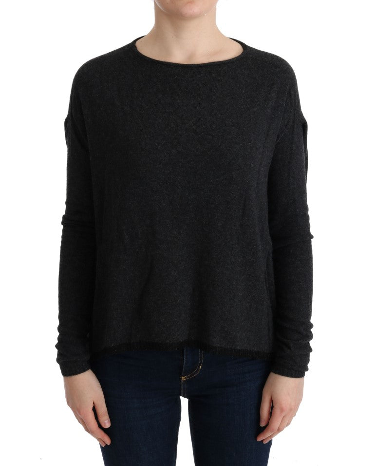 Costume National 62% Viscose sweater in gray