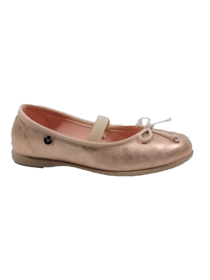 Hada Brillo Pink & Purple Cotton Rubber Sole Shoe