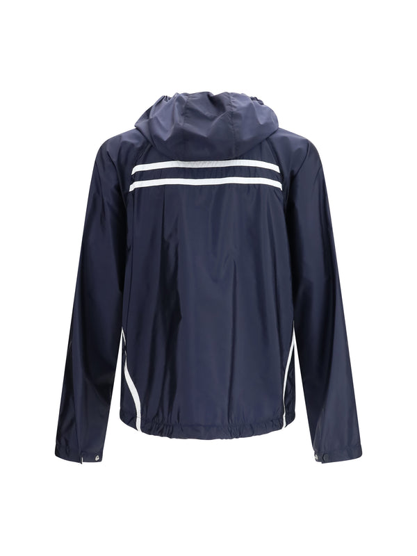 Oversize Re-Nylon Jacket Blue-White Blue/white Padded & Down