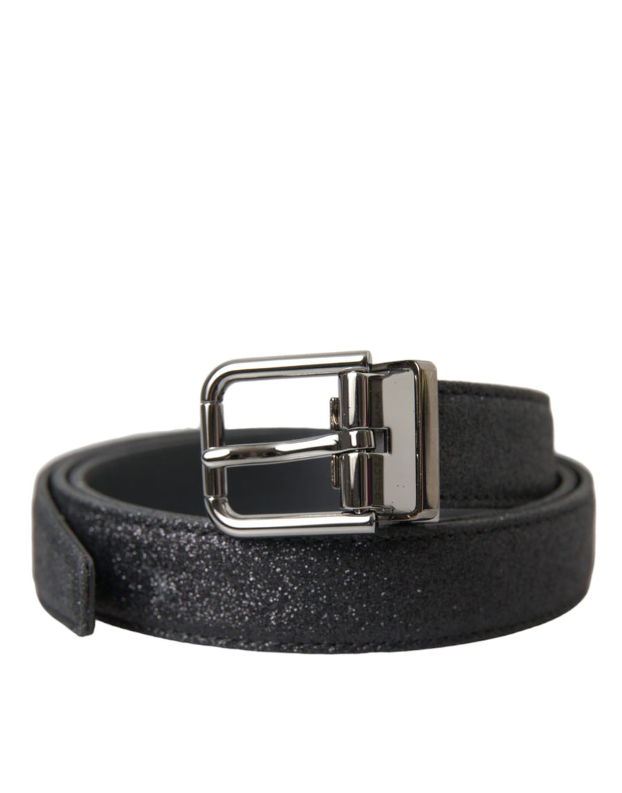 Dolce & Gabbana 100% Leather belt in black