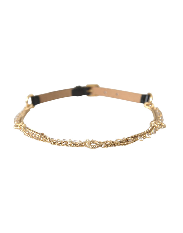 Dolce & Gabbana 50% Calf Leather belt in black — view 2