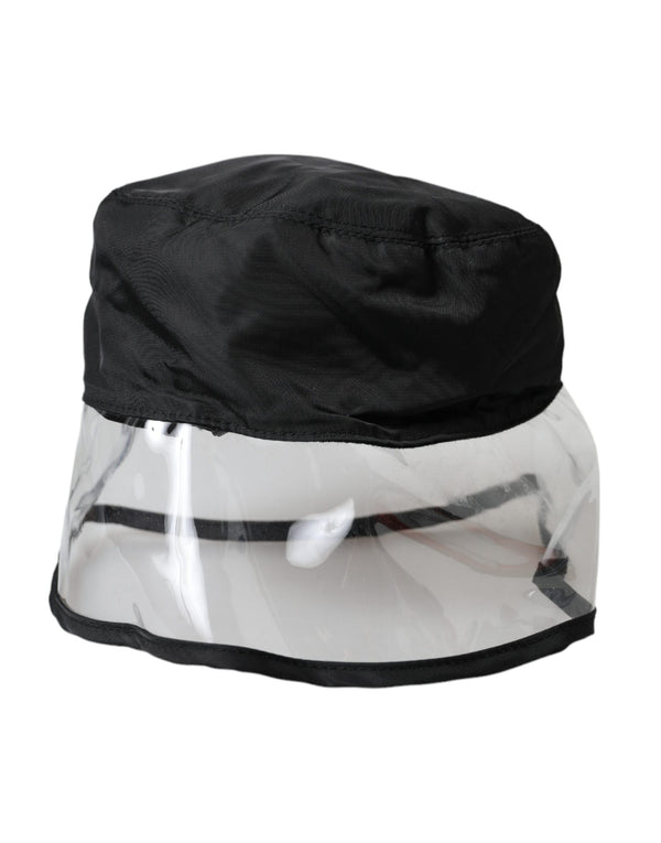 Dolce & Gabbana HAT9542 100% Polyester (exterior); 100% Viscose (lining) bucket hat in black