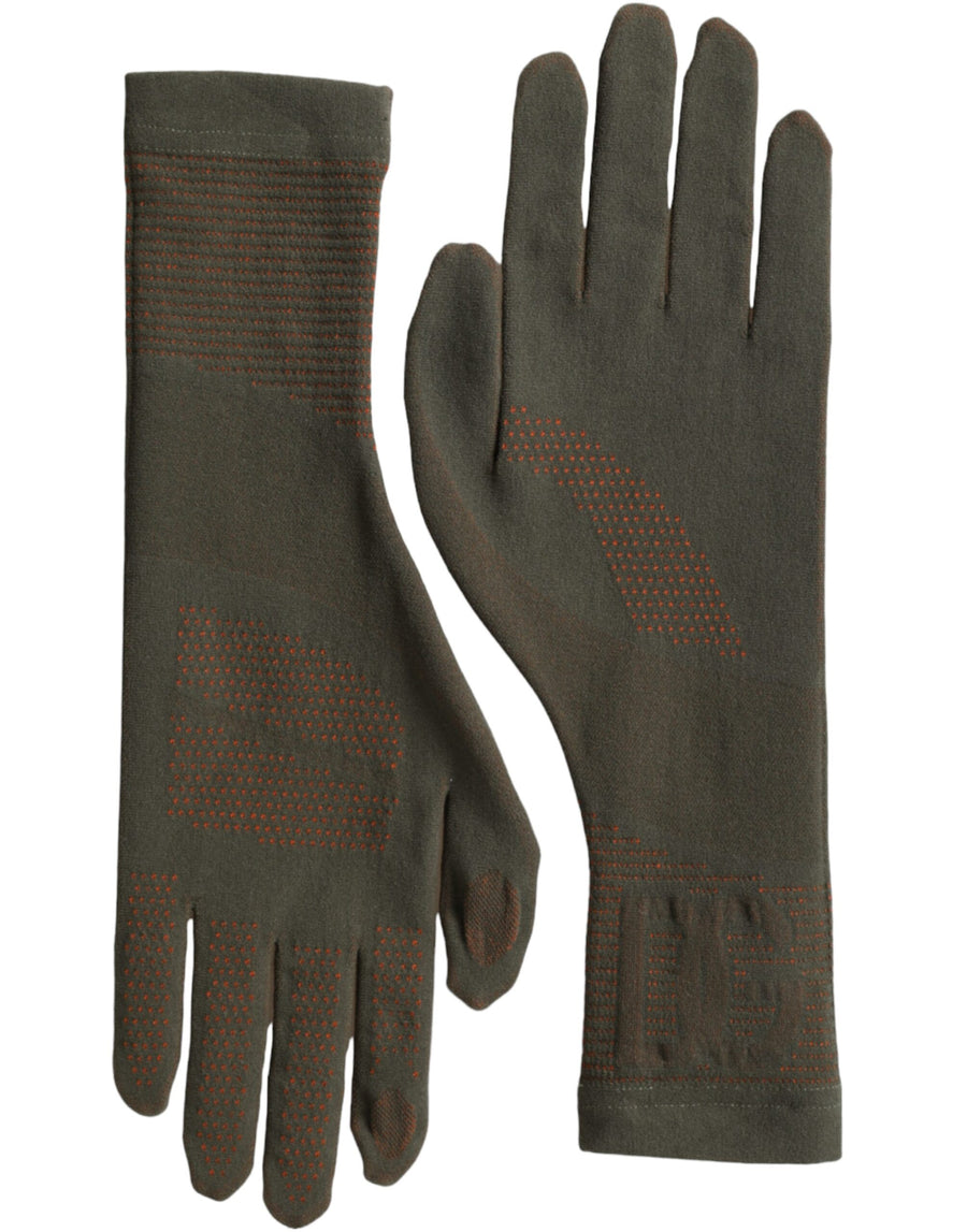 Dolce & Gabbana 97% Cotton gloves in brown