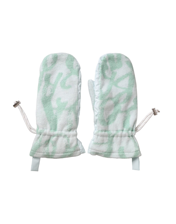 Dolce & Gabbana 100% Nylon gloves in white