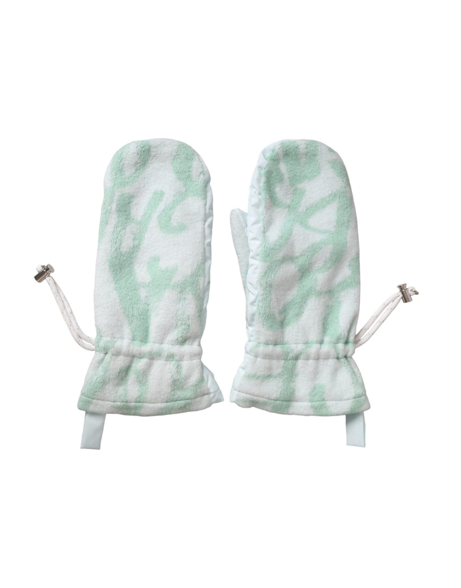 Dolce & Gabbana 100% Nylon gloves in white