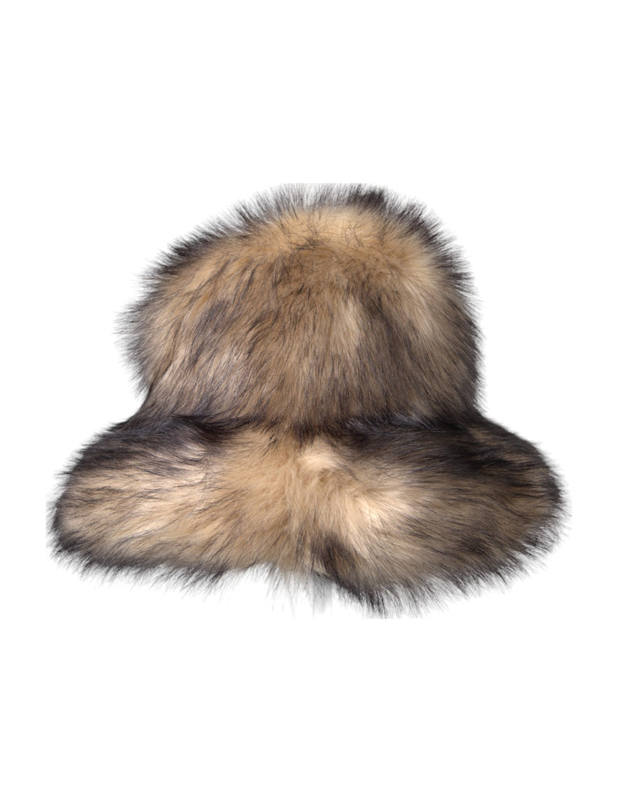 Dolce & Gabbana HAT9577 85% Modacrylic 15% Polyester; Lining: 59% Polyester 41% Silk fedora in brown