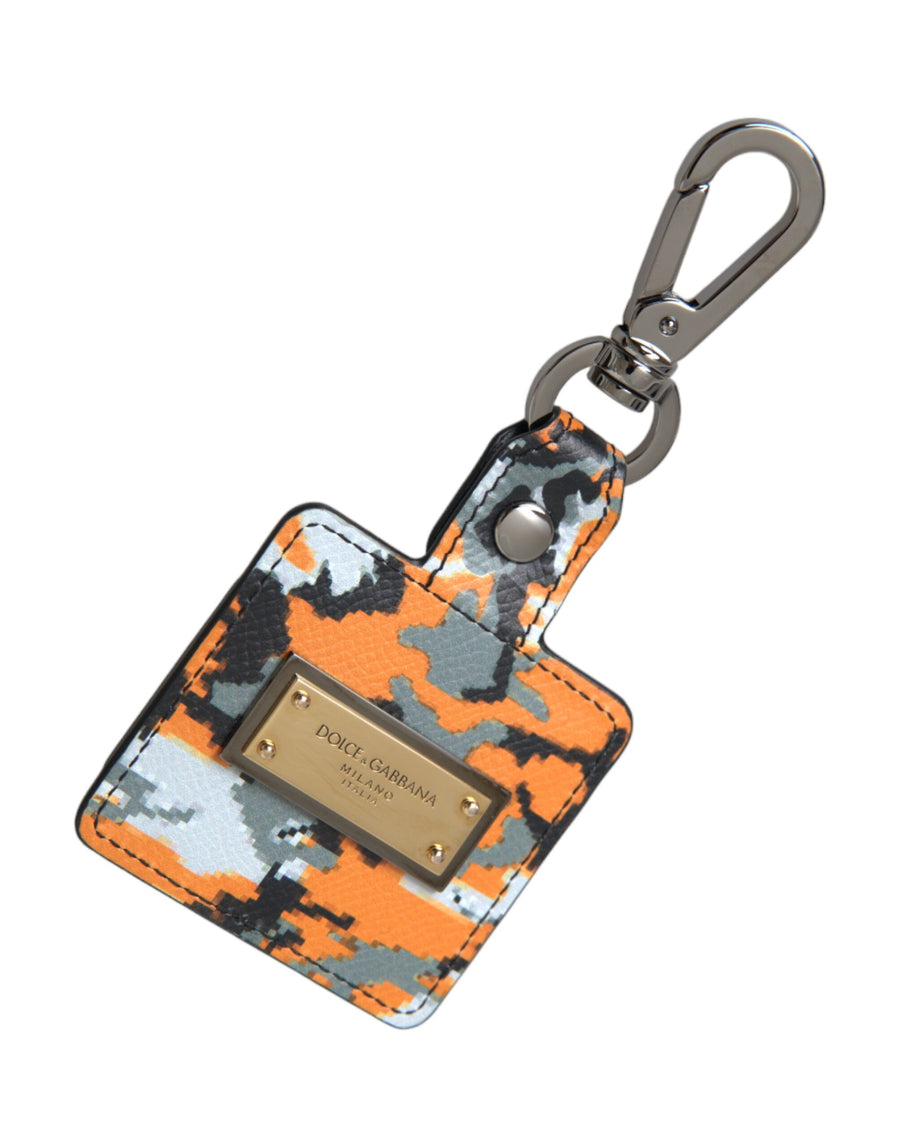 Dolce & Gabbana Leather card case in orange