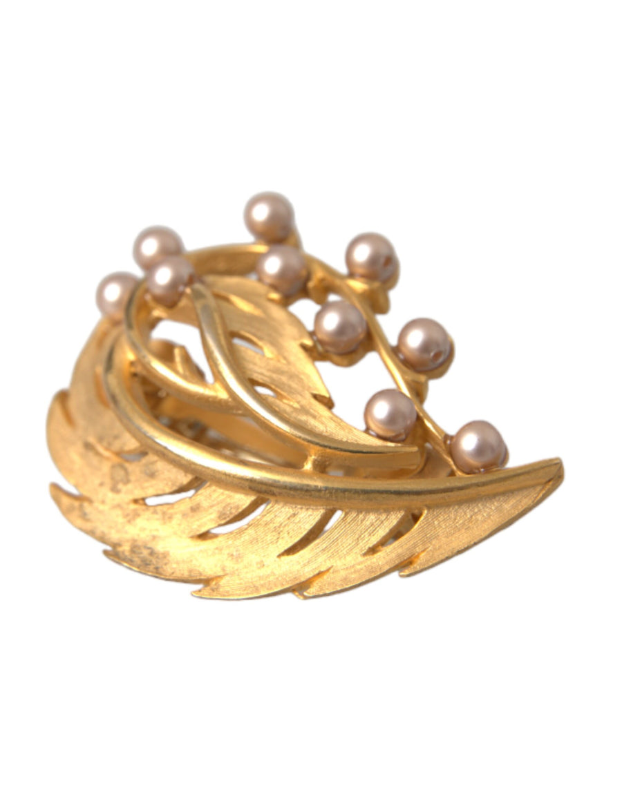 Dolce & Gabbana Brass hair pin in gold