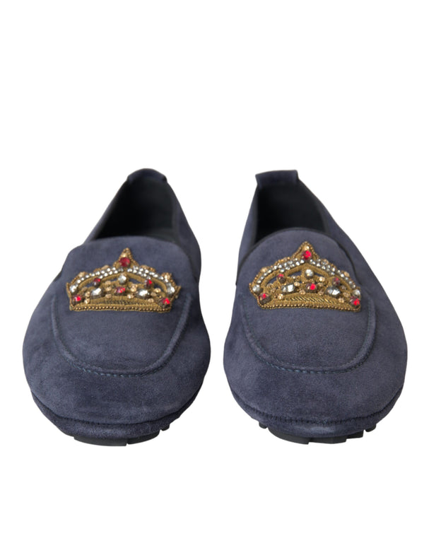 Dolce & Gabbana 100% Calf Leather loafer in blue