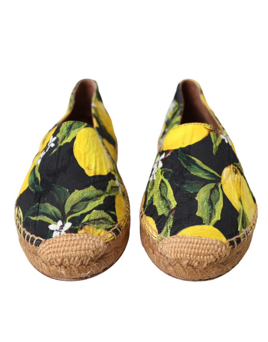 Dolce & Gabbana 67% Viscose espadrille sandal in multicolor
