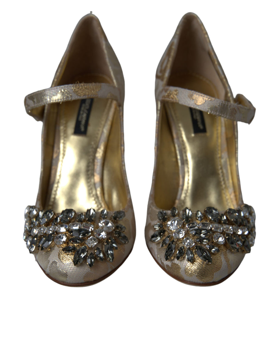 Dolce & Gabbana 35% Acetate pump in gold
