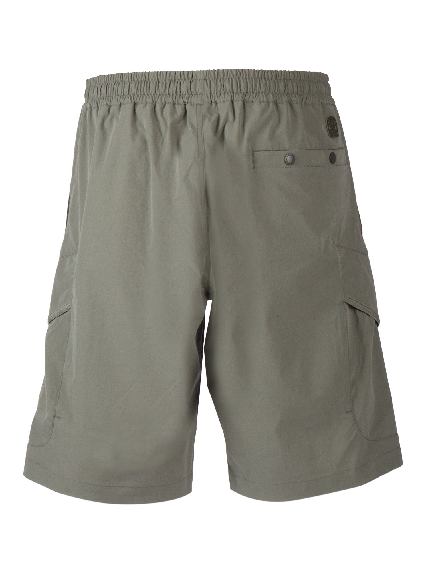 MORAR - MAN SHORTS Green Polyester Bermuda