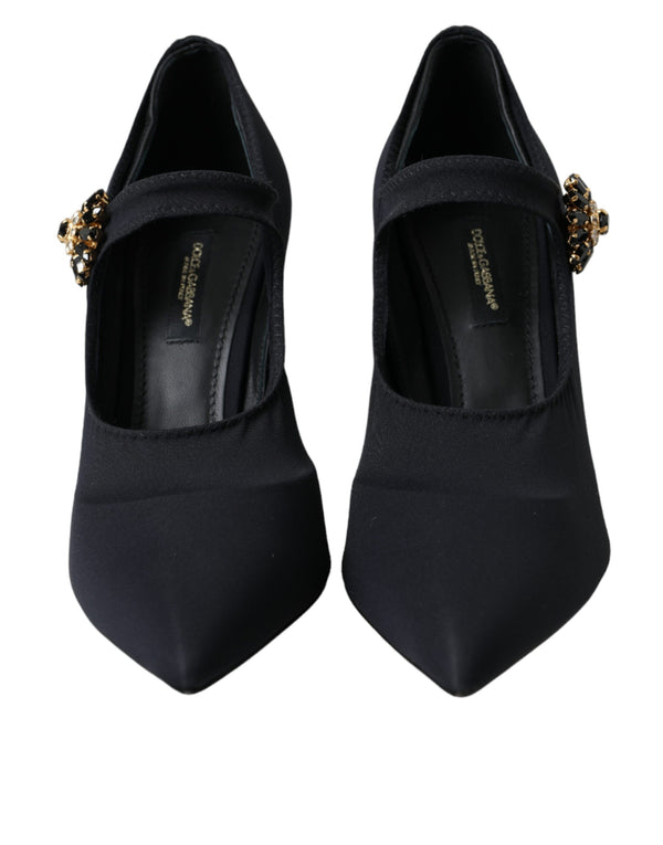 Dolce & Gabbana 65% Nylon pump in black