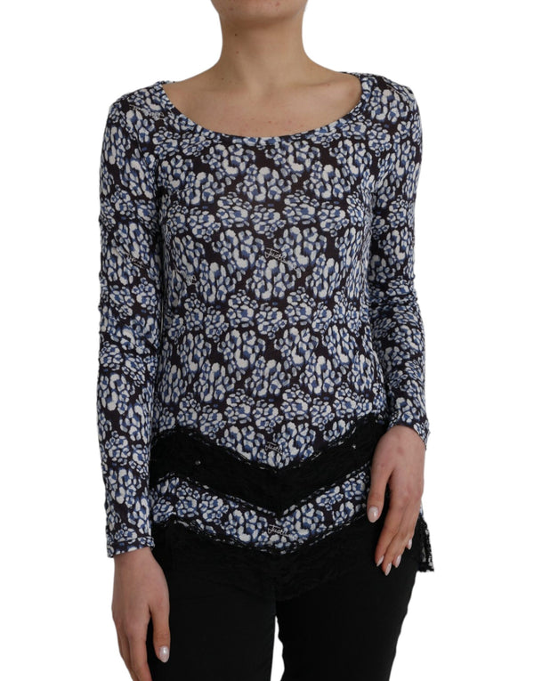 Just Cavalli 100% Modal blouse in blue