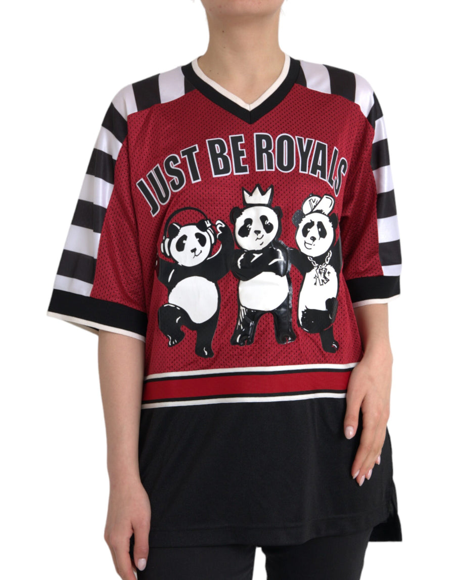 Dolce & Gabbana 70% Nylon 30% Polyester t-shirt in red