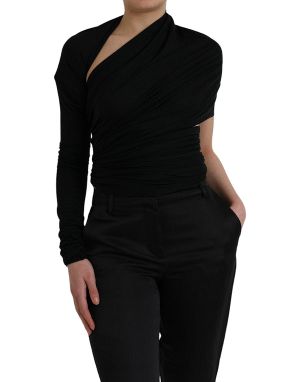 Dolce & Gabbana 100% Wool blouse in black