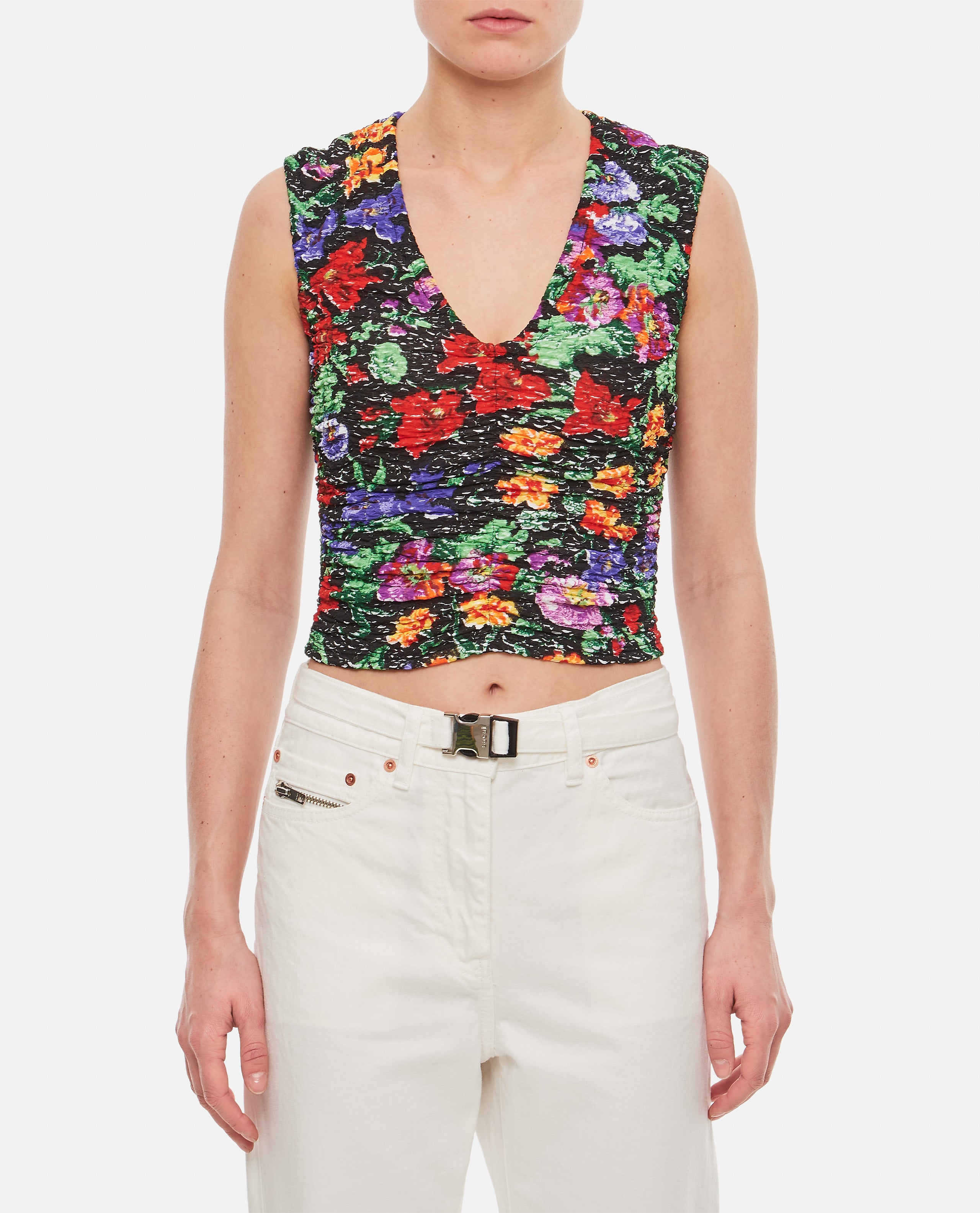Collina Strada Top MultiColour Co Pu