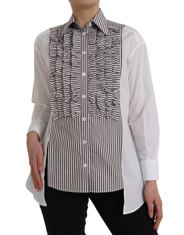 Dolce & Gabbana 100% Cotton blouse in white