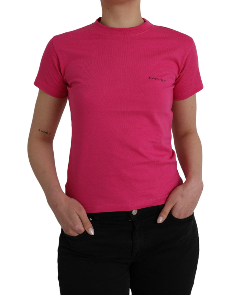 Balenciaga 100% Cotton t-shirt in pink
