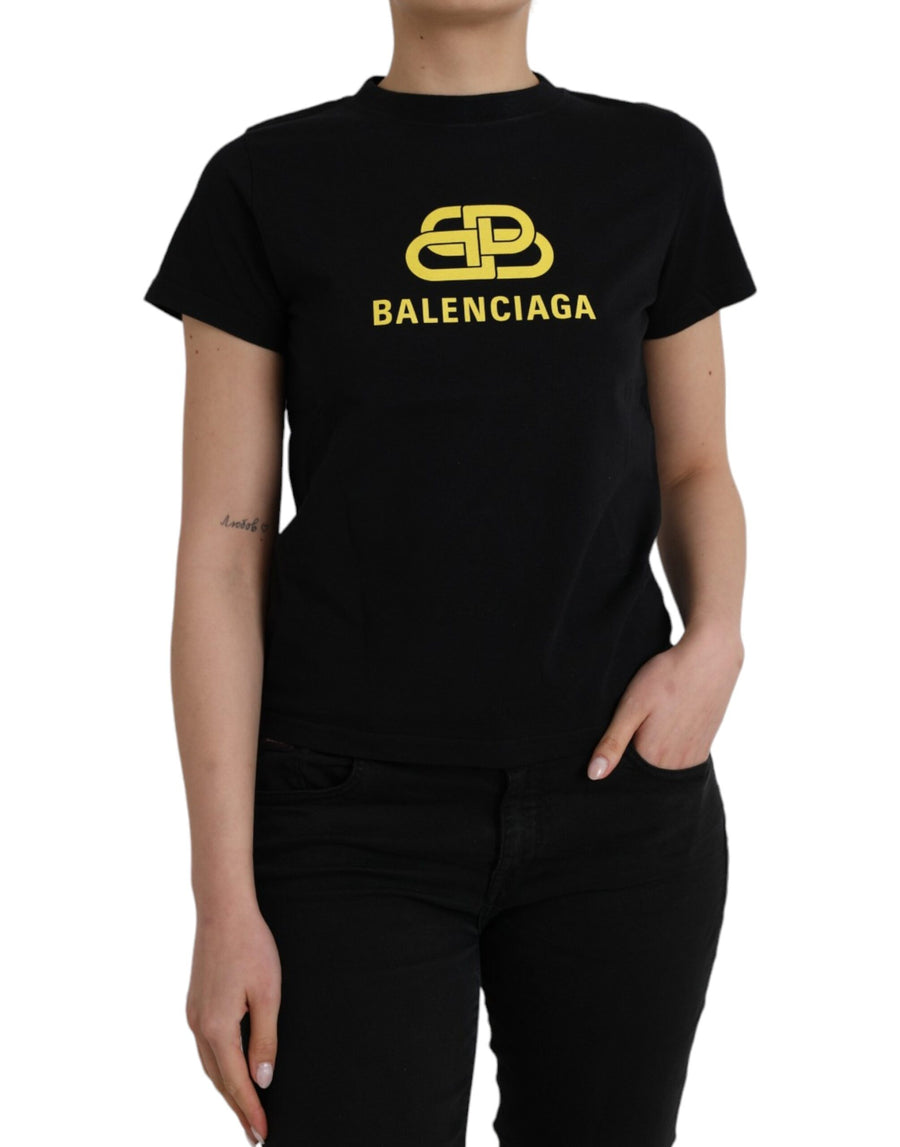 Balenciaga 100% Cotton t-shirt in black