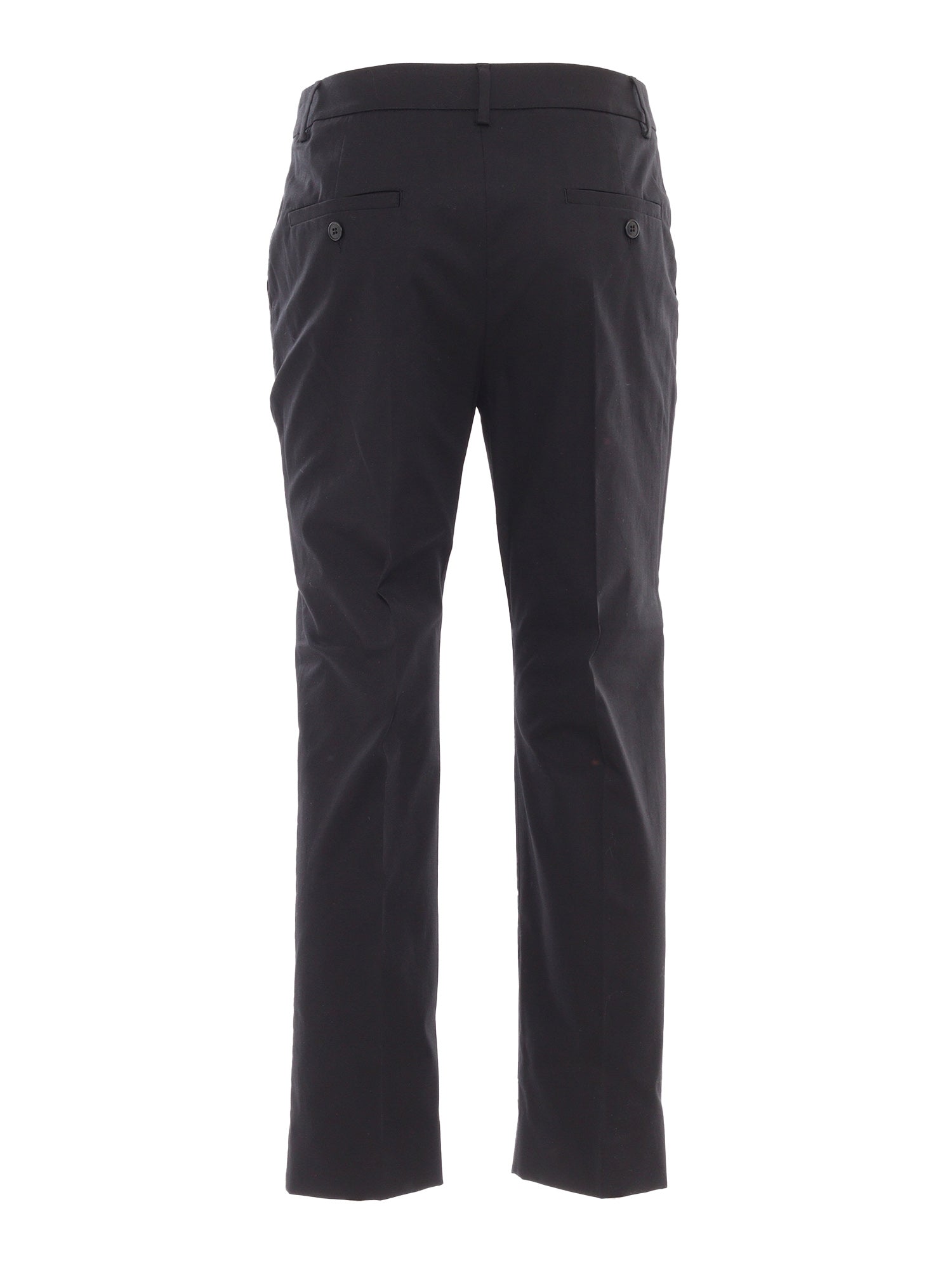 CECCO Long trouser Black Cotton Elastane Pant
