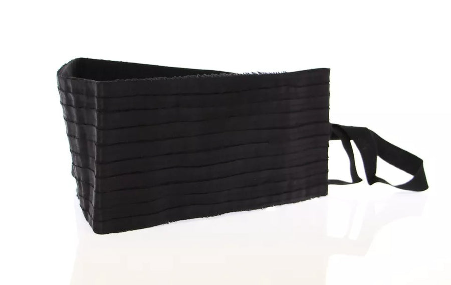 Dolce & Gabbana 100% Silk; Lining: 52% Cotton cummerbund in black