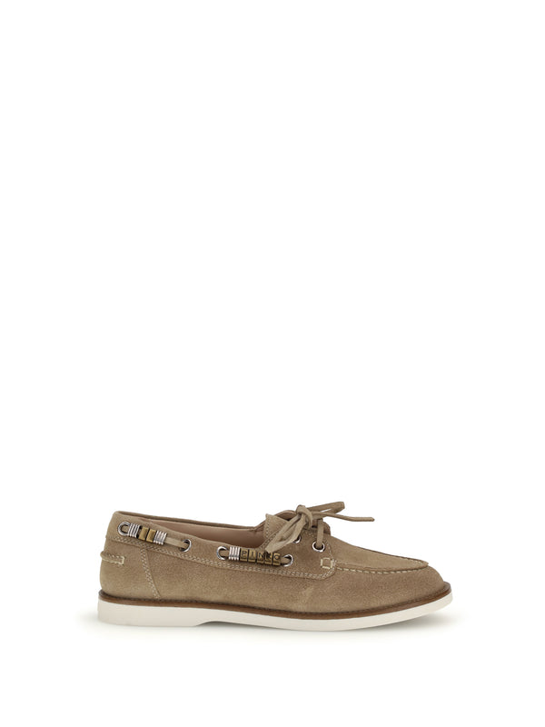 Pinko Upper: 100% calf leather; Sole: 100% rubber loafer in beige