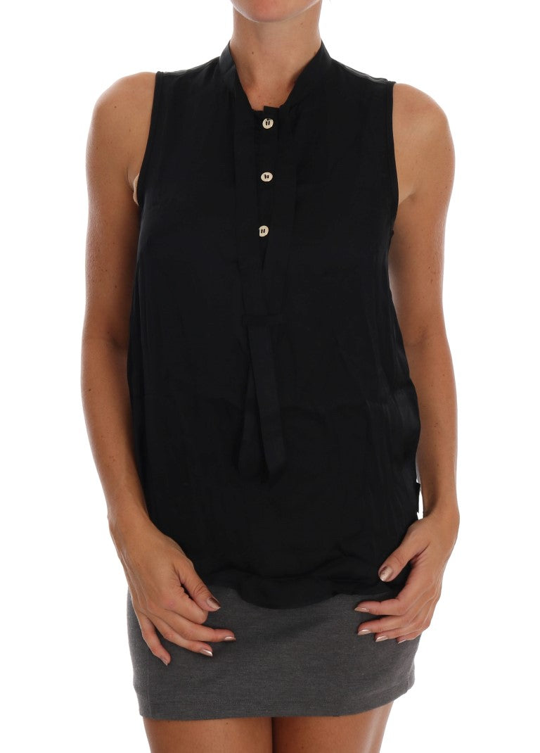 Versace Jeans 100% Viscose blouse in black