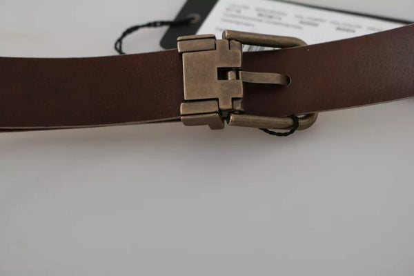 Dolce & Gabbana 100% Leather Caiman belt in beige